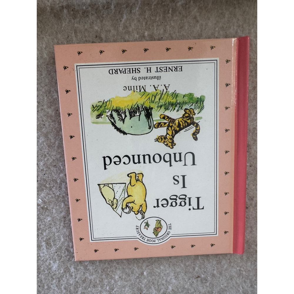 Tigger Is Unbounced A. A. Milne E. H. Shepard Hardcover Pooh Treasury 1992